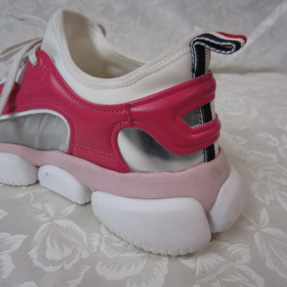 Moncler Briseis Pink Sneakers - Picture 11 of 13